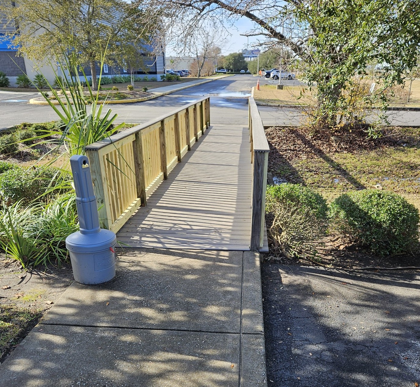 rebuild of walking bridge